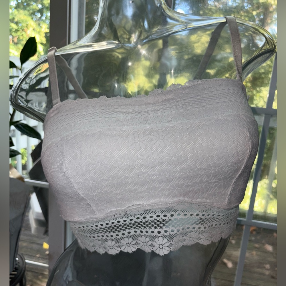 Victoria's Secret White Lace Bandeau